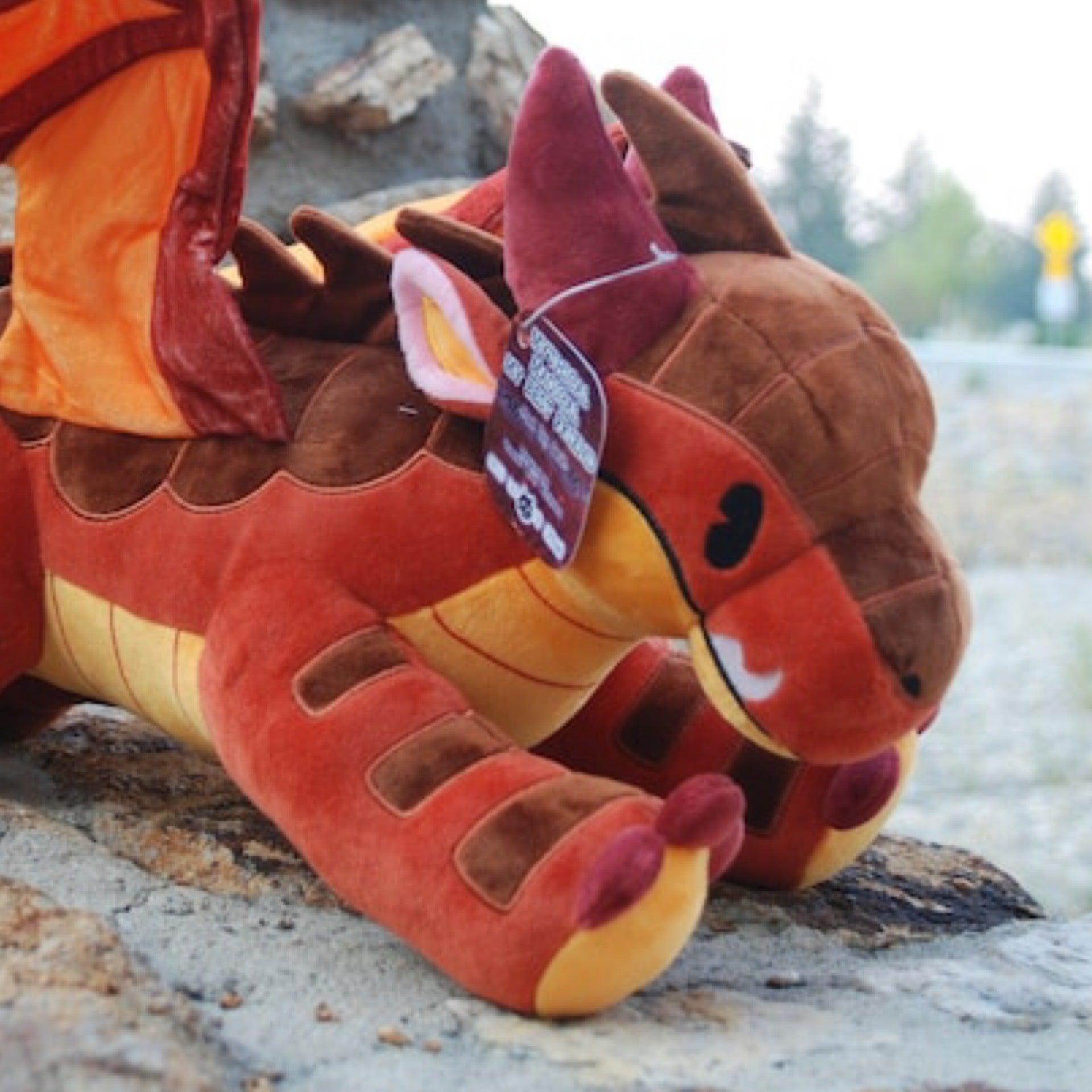 Wings of shop fire stuffed dragon