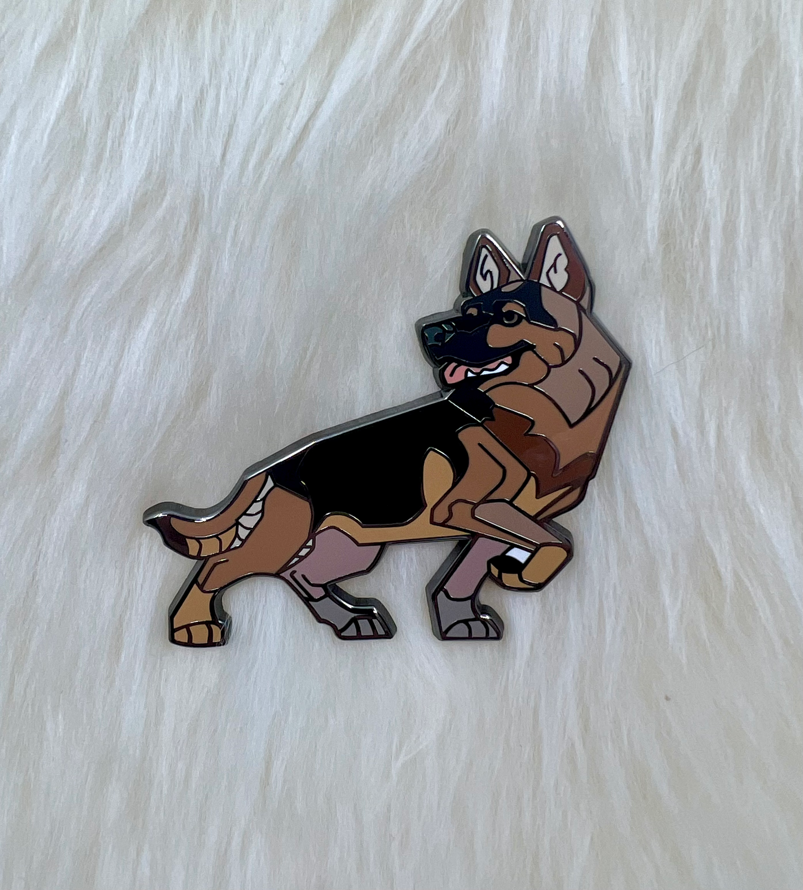 German shepherd best sale brooch